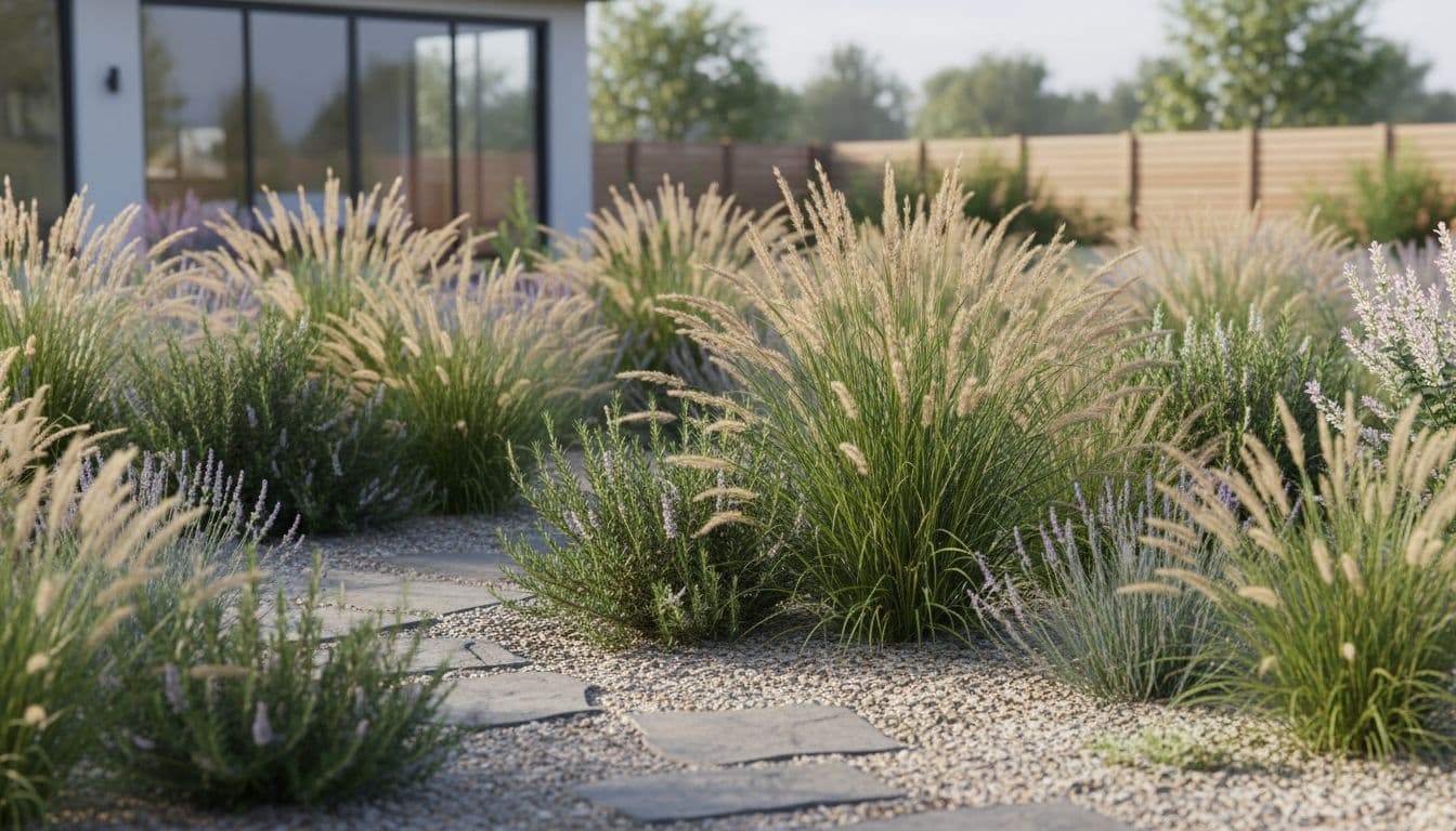 Low-Maintenance Garden Design created with FlorAI AI Garden Design